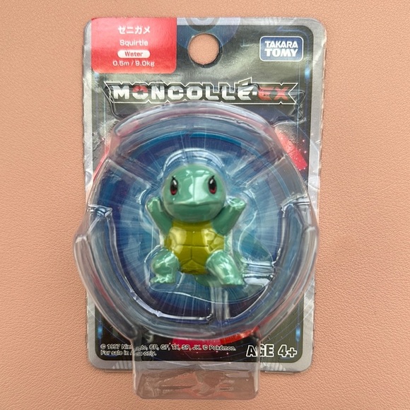 NEW Takara Tomy Squirtle Pokémon Figure - MONCOLLE-EX - Picture 1 of 3